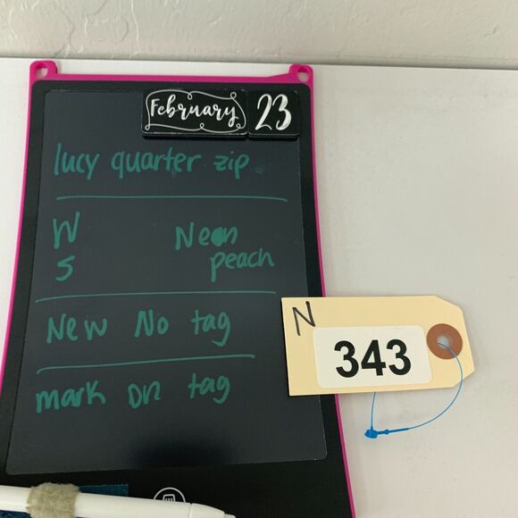 Lucy Activewear 1/4 Zip Top Women S Neon Peach Stripe Pockets Stretch Thumbholes - Picture 12 of 13